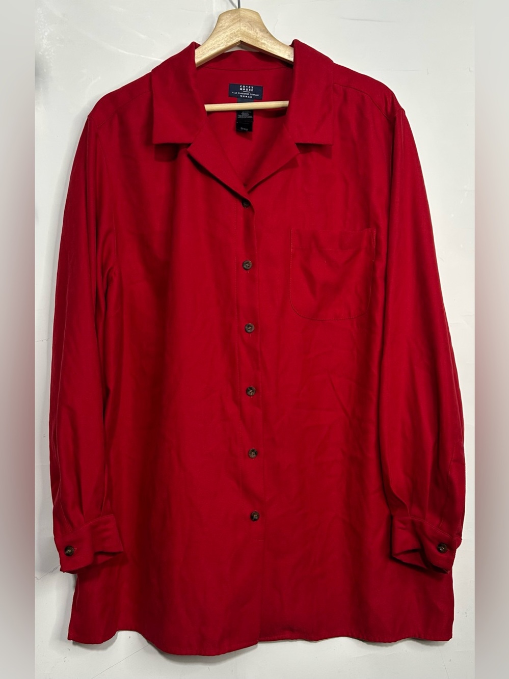 5 for $25🔥Crazy Horse A Liz Claiborne Company Red Shirt Size 2 (2X)